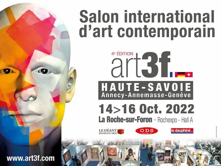 flyer de l'évènement art3f La Roche-sur-Foron 2022-10-14T00:00:00+00:00 